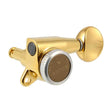 Allparts TK0938002 Gotoh 3x3 locking tuners, goud, 6pcs