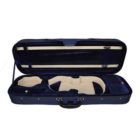 Leonardo VC-4134-BU Elementary Series vioolkoffer oblong 3/4 blauw