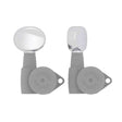 Hipshot HS6B1BTRC Butter Bean Stemknop voor Gitaarmechaniek Chrome, per stuk