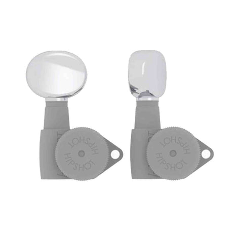 Hipshot HS6B1BTRC Butter Bean Stemknop voor Gitaarmechaniek Chrome, per stuk