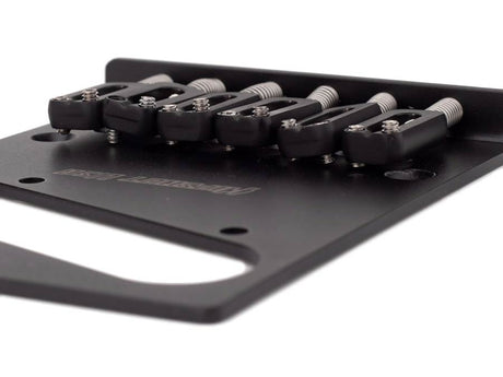 Hipshot HS4410046B Telecaster Retrofit Brug – 6 Zadels Zwart
