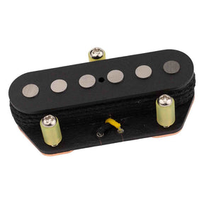 Roswell RP-TE6B Quarter Pound Single Coil TE Pickup - large Alnico 5 rods, brug, zwart