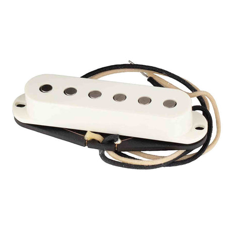 Lollar 10-204-112-14 Single Coil Pickup - "Vintage Tweed midden", flat poles, parchment