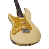 Sire Guitars S7VL/VWH Linkshandige elektrische gitaar S Vintage-stijl vintage wit