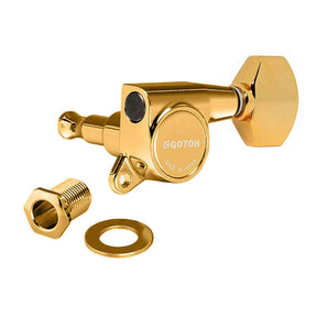 Gotoh GTH13843 SG381 stemmechanieken met 07 knoppen, 3L3R, goud