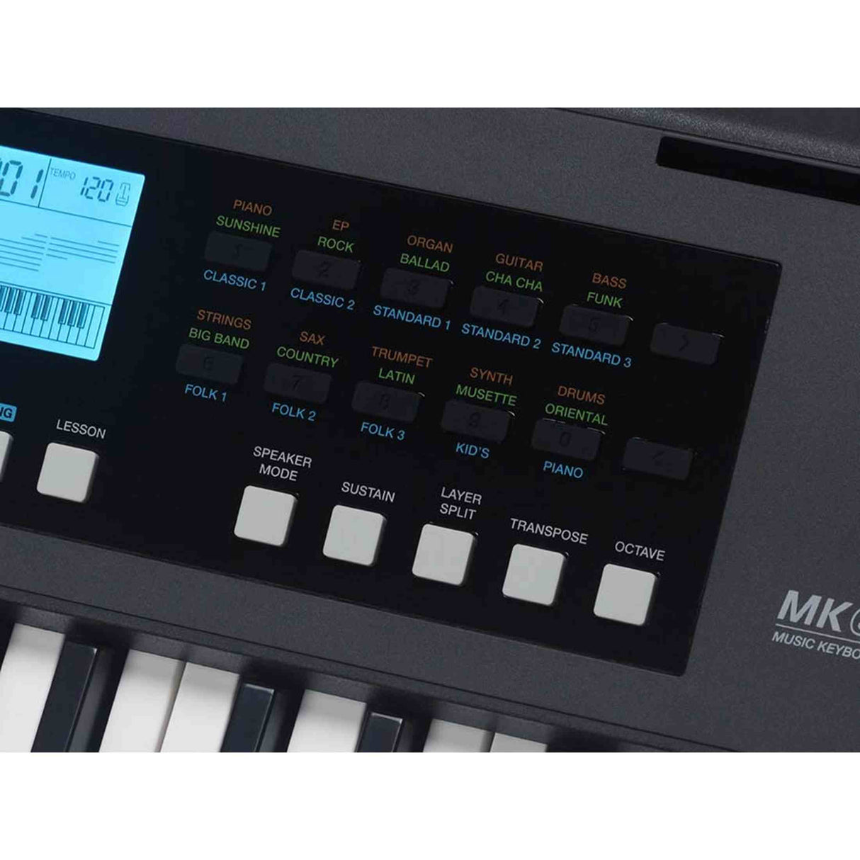 Medeli MK61 Nebula Series 61 toetsen, aanslaggevoelig, 450 klanken, incl. standaard en kruk