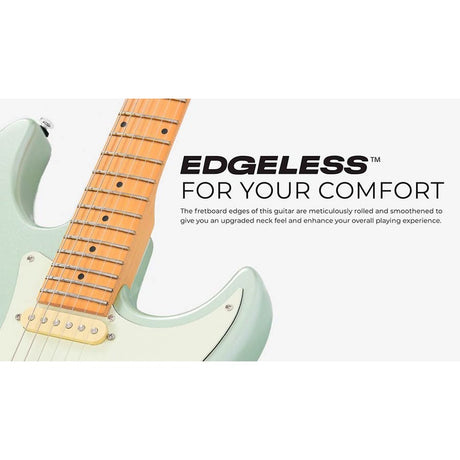 Sire Guitars S5/SGM Alder elektrische gitaar S-stijl, surf groen metallic