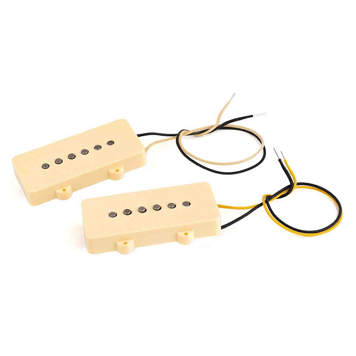 Lollar 10-705-15-13 Set Van Twee "Original '58 Jazzmaster" Single Coil Pickups - hals en brug, creme