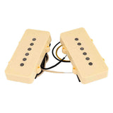 Lollar 107051513/63 Set Van Twee "Original '63 Jazzmaster" Single Coil Pickups - hals en brug, creme