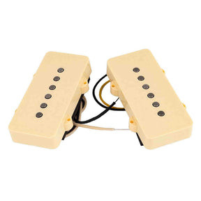 Lollar 107051513/63 Set Van Twee "Original '63 Jazzmaster" Single Coil Pickups - hals en brug, creme