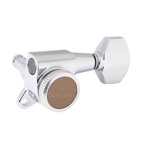 Gotoh GTH14082 SG381 stemmechanieken met Magnum Lock Trad and 07 knoppen, 3L3R, chroom