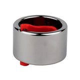 Black Mountain BMST50/S slide ring, 50gr wolfraamstaal met veerbelaste gripclip KLEIN 20mm