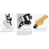 Sire Guitars J3/SV Mahonie elektrische gitaar J-stijl, zilver