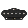 Gotoh GPU-TLCL-BX Classic Single Coil TE Pickup - Alnico 5 staafmagneten, brug, zwart