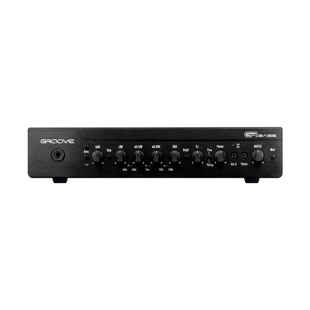 GR Bass GROOVE800 Basversterker Top – 800W, Buispreamp, Class D, DI & FX Loop