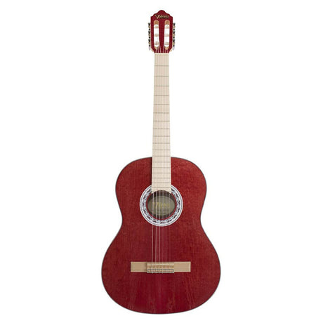 Valencia VC354HWR Klassieke gitaar 4/4, hybride hals, sitka spar & mahonie, wijn rood