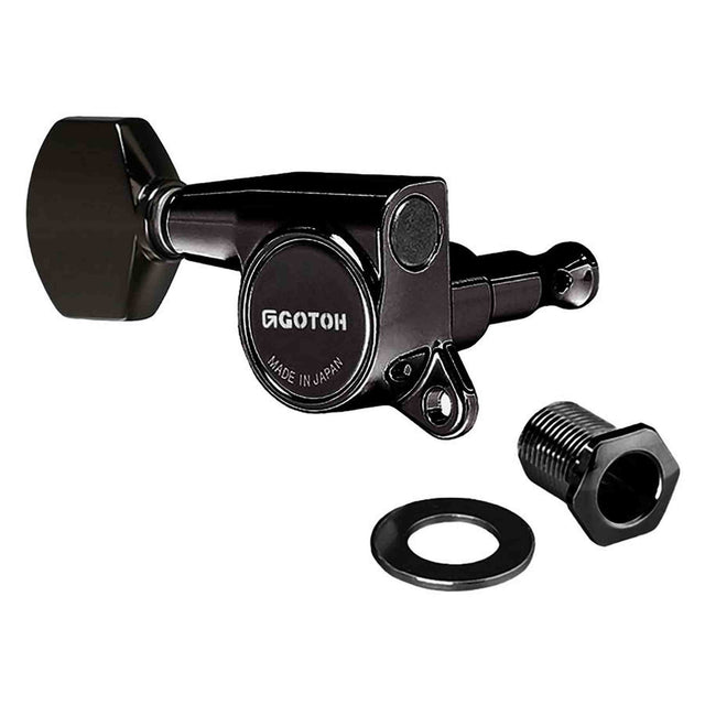 Gotoh GTH13838 SG381 stemmechanieken met 07 knoppen, 6R, zwart