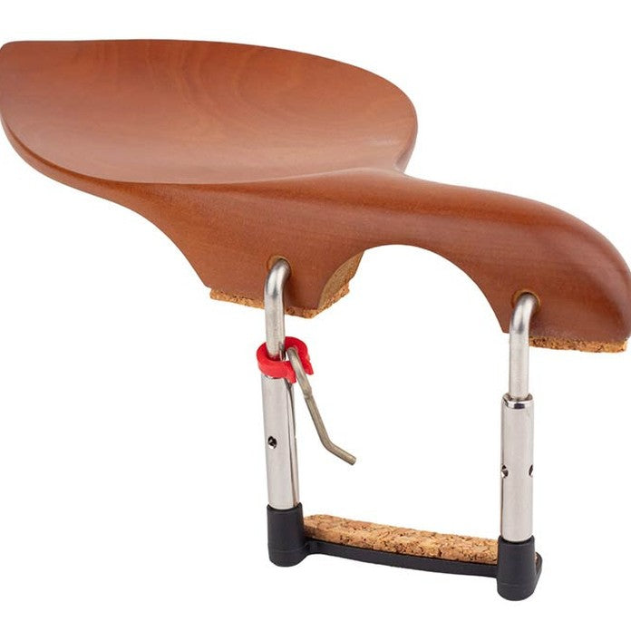 Teller CR-220B violin chinrest 'Guarneri'-model, boxwood, made in Germany