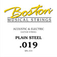 Boston BPL-019 019 snaar, plain steel
