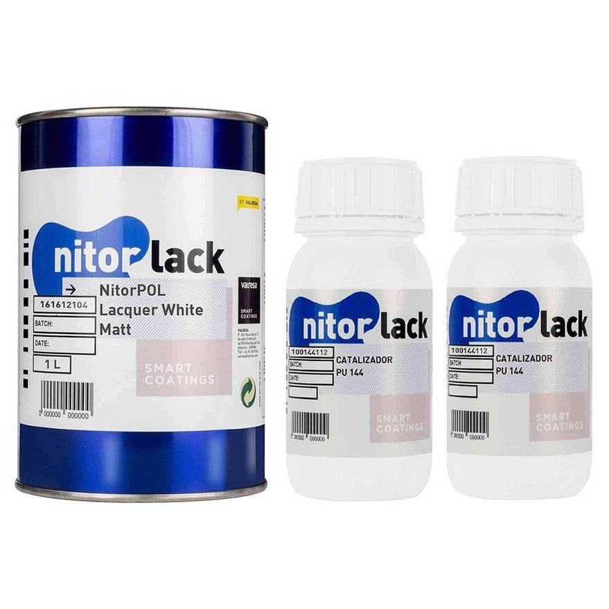 NitorLACK NitorPOL Polyurethaan Lak Wit Mat