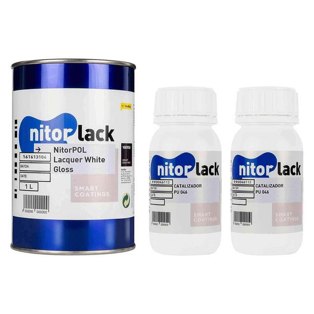NitorLACK NitorPOL Polyurethaan Lak Wit Hoogglans