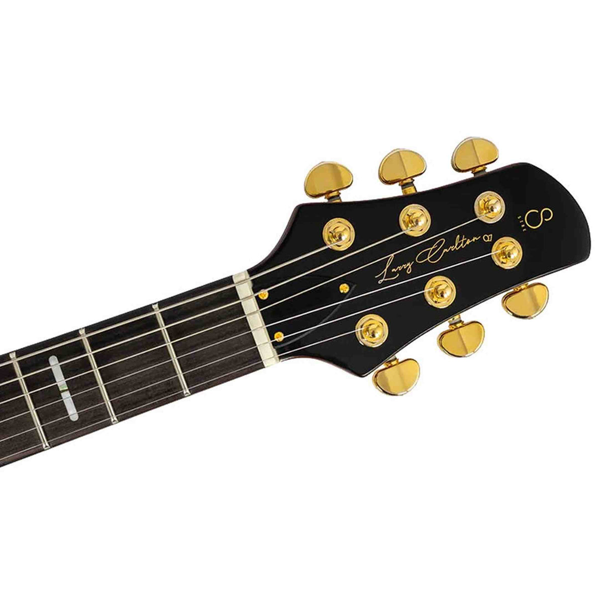 Sire Q7/TS Larry Carlton elektrische gitaar – mahonie + maple veneer, HH-configuratie, Tobacco Sunburst