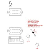 Sire Q7/TS Larry Carlton elektrische gitaar – mahonie + maple veneer, HH-configuratie, Tobacco Sunburst