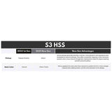 Sire S3N HSS/CAR New Gen Larry Carlton elektrische gitaar – S-Style, Metallic Rood, HSS-configuratie, stainless steel frets