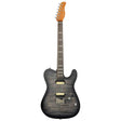 Sire T7N FM/TBK elektrische gitaar – T-Style, Flamed North American Alder, Transparent Black Satin, LC Super-Modern pickups, stainless frets, locking tuners