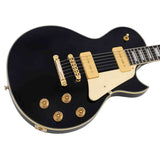 Sire L7VN/BK elektrische gitaar – L-Style, mahonie met maple top, Zwart, P90 pickups, stainless frets, locking tuners