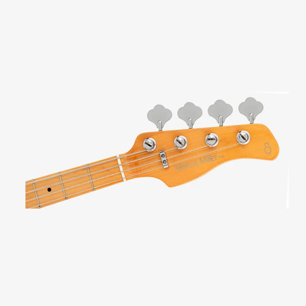 Sire P5 A4/BK Marcus Miller basgitaar 4-snarige passieve P-stijl bas in Black