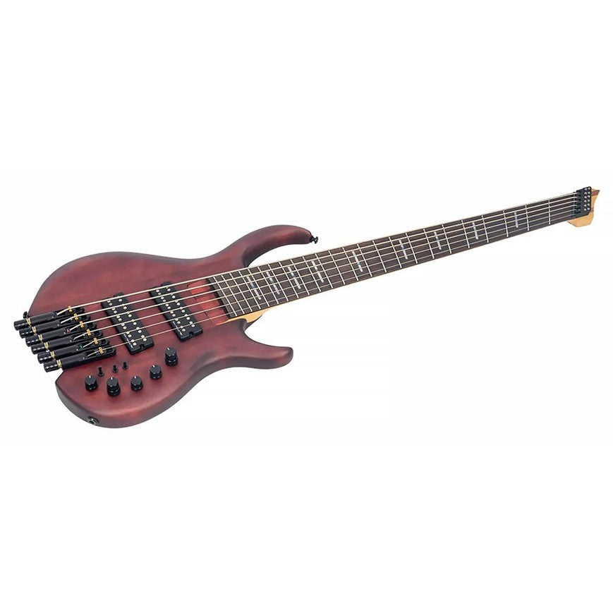 Sire M6H 6/MAS Marcus Miller M6 Series headless 6-snarige actieve basgitaar mahogany satin