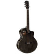 Nashville GOF-110-TBK Offset Soundhole Akoestische Gitaar Transparent Zwart