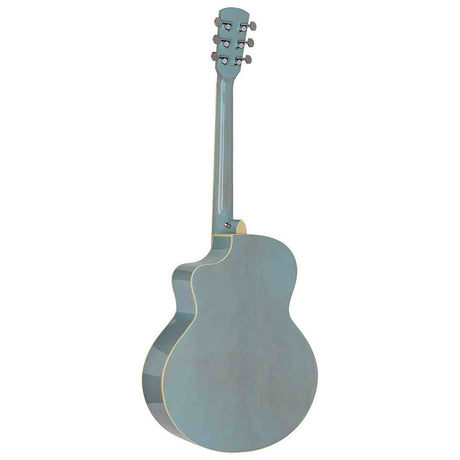 Nashville GOF-105-SBU Offset Soundhole Akoestische Gitaar Sky Blue Burst