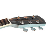 Nashville GOF-105-SBU Offset Soundhole Akoestische Gitaar Sky Blue Burst