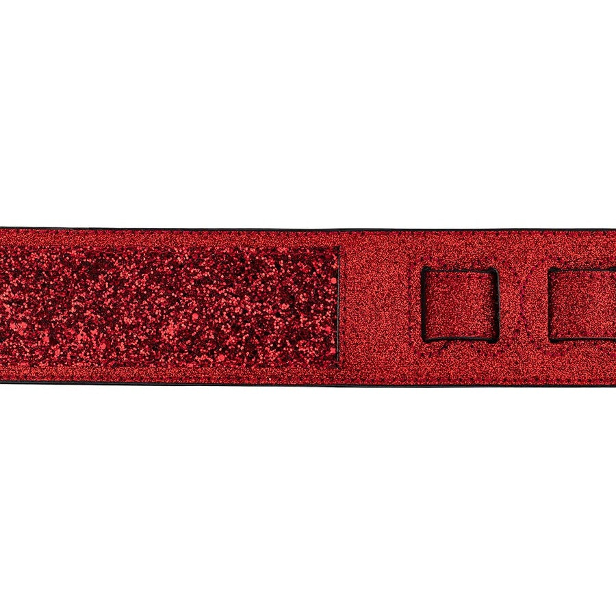 Gaucho GST-250-RD Sparkling Series gitaarriem rood