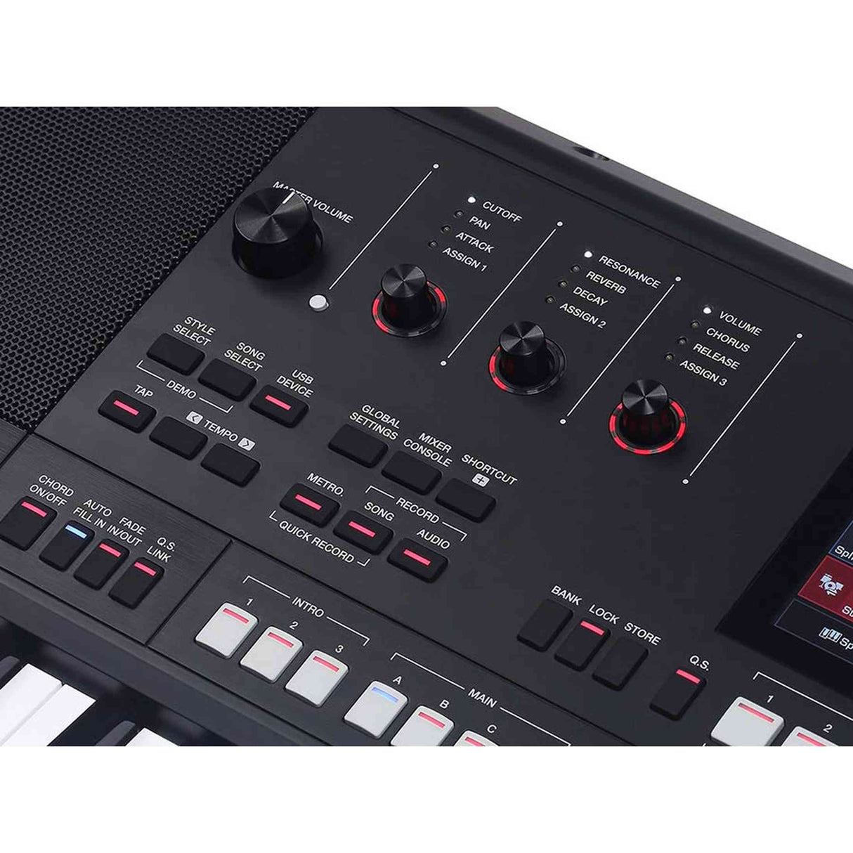 Medeli AKX10S Set – Workstation keyboard met 61 toetsen, 7” touchscreen, 4-way speakers, pedaal, standaard en kruk
