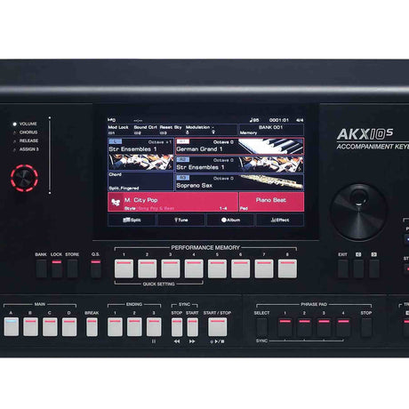Medeli AKX10S Set – Workstation keyboard met 61 toetsen, 7” touchscreen, 4-way speakers, pedaal, standaard en kruk