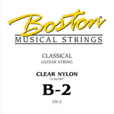 Boston CN-2 B-2 snaar for classic guitar, clear nylon
