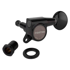 Gotoh GTH13814 SG381 stemmechanieken met 05 knoppen, 6R, zwart