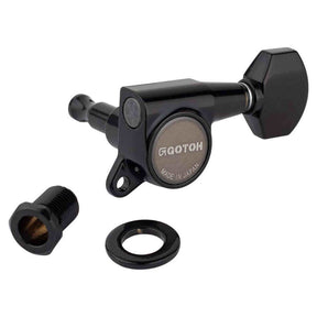 Gotoh GTH13836 SG381 stemmechanieken met 07 knoppen, 4L2R, zwart