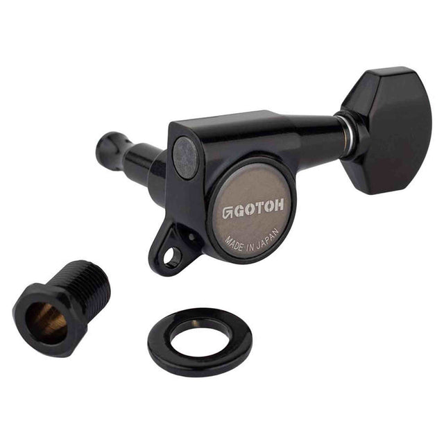 Gotoh GTH13836 SG381 stemmechanieken met 07 knoppen, 4L2R, zwart
