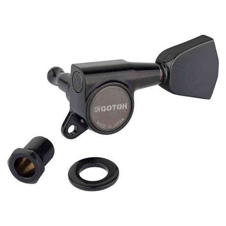 Gotoh GTH13975 SG381 stemmechanieken met Magnum Lock and 04 knoppen, 3L3R, cosmo zwart