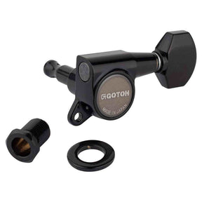 Gotoh GTH13997 SG381 stemmechanieken met Magnum Lock and 07 knoppen, 3L3R, zwart