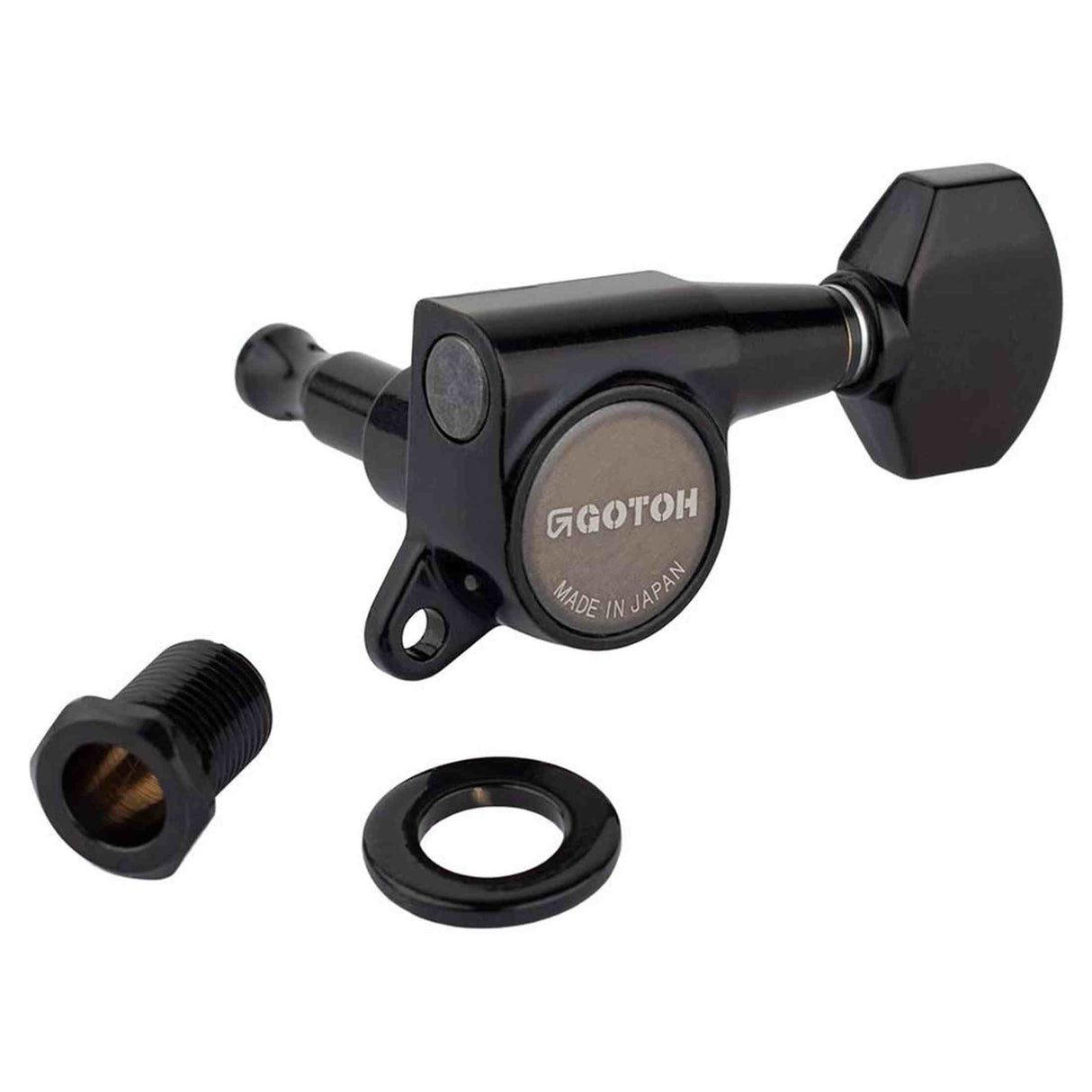 Gotoh GTH13998 SG381 stemmechanieken met Magnum Lock and 07 knoppen, 6L, zwart