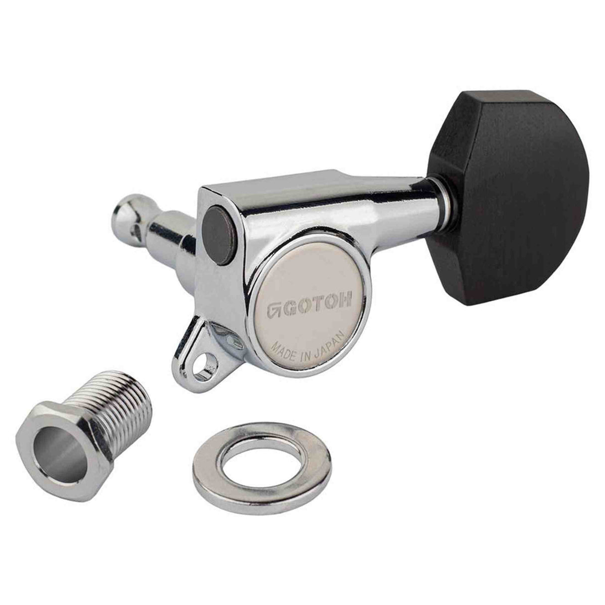 Gotoh GTH14016 SG381 stemmechanieken met Magnum Lock and EN01 knoppen, 3L3R, chroom