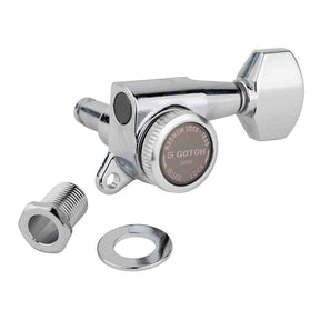 Gotoh GTH14083 SG381 stemmechanieken met Magnum Lock Trad and 07 knoppen, 4L2R, chroom