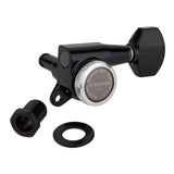 Gotoh GTH14094 SG381 stemmechanieken met Magnum Lock Trad and 07 knoppen, 4L2R, zwart