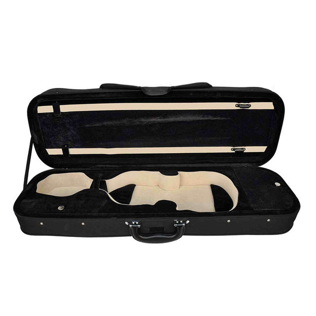 Leonardo VC-4134-BK Elementary Series vioolkoffer oblong 3/4 zwart