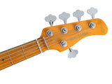 Sire V7VN A5/NT Marcus Miller 5-snarige Actieve Vintage Basgitaar Natural met Elzen Body en Heritage-3 Preamp